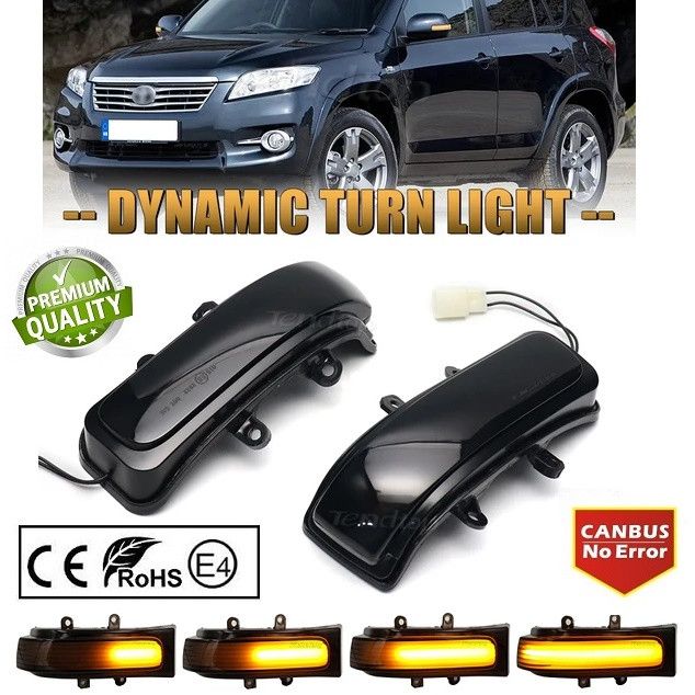 LED BOCNI DYNAMIC MIGAVCI U RETROVIZORU, TIPSKI - TOYOTA - SMOKE 170430 Beograd Zemun